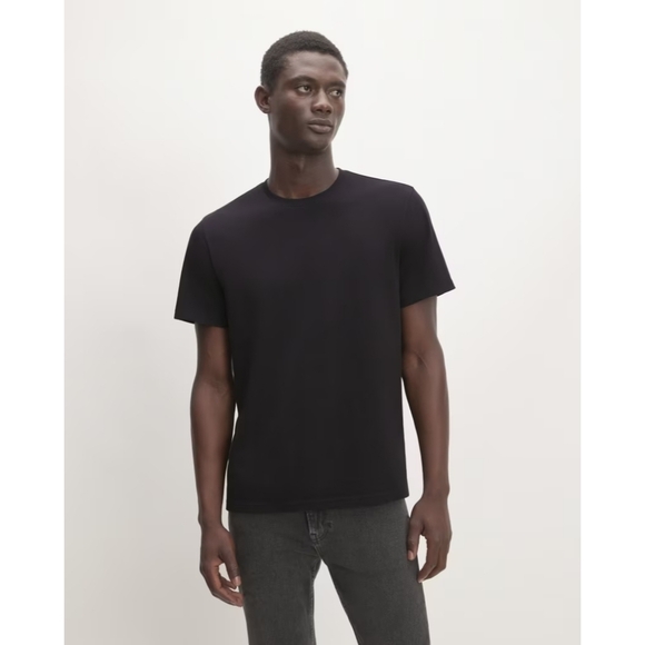 Everlane T Shirt Mens Short Sleeve Tee Black Uniform Crew Neck - Picture 1 of 12